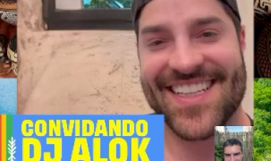 Por vídeo chamada, governador Helder Barbalho convida Alok para embaixador da Cop da Floresta